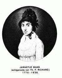 Portret Jannetje Maas (1775-1835)